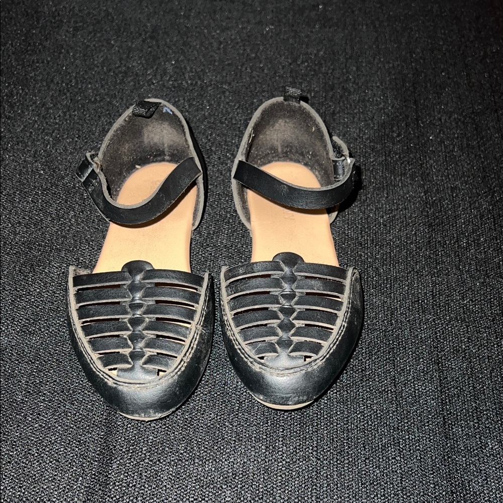 Black Strappy Sandals